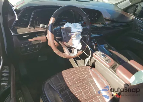 2021 Cadillac Escalade Esv Sport Platinum from USA, damaged, VIN 1GYS3RKL3MR272906